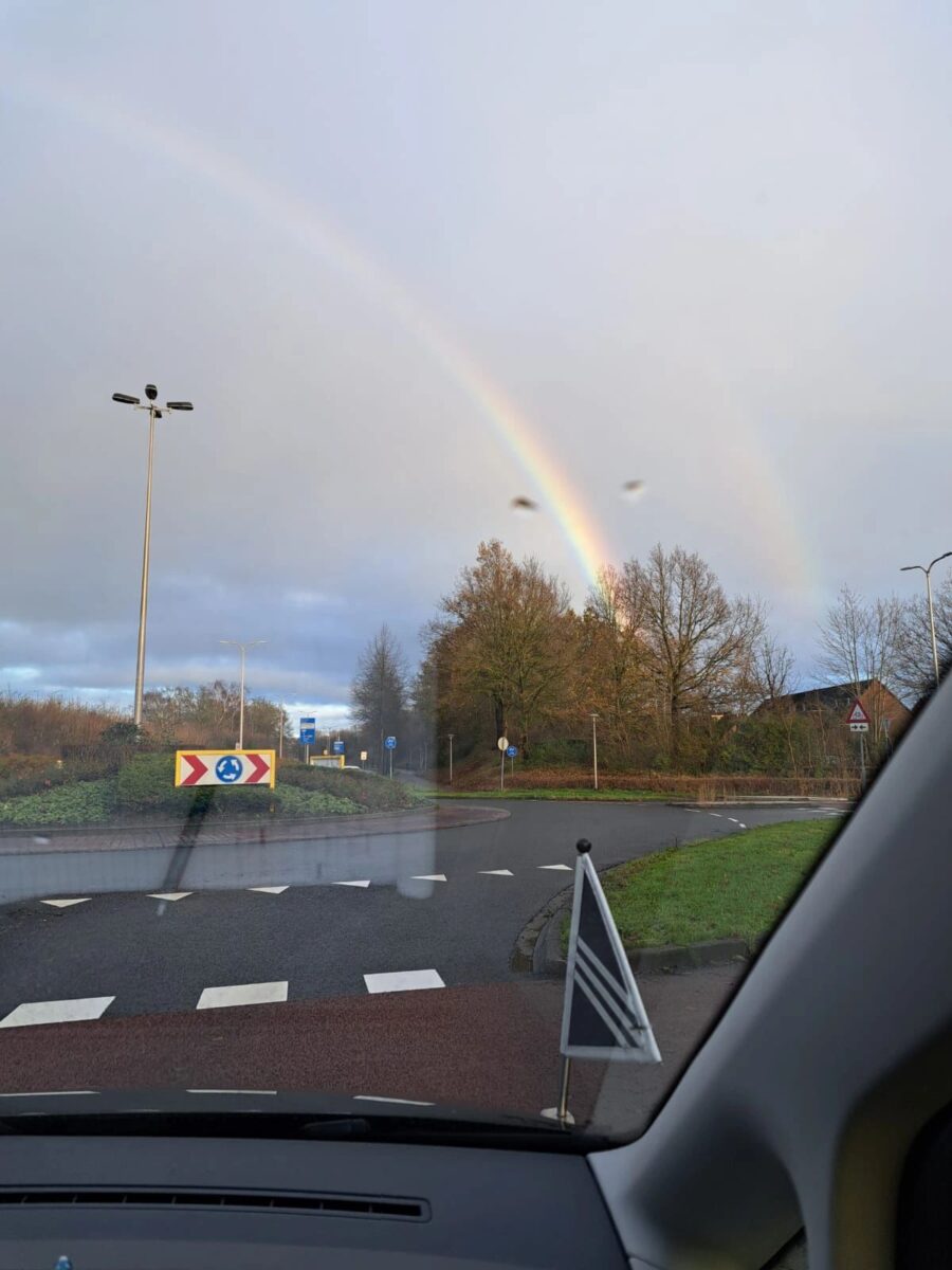 Regenboog: symbool van hoop en troost